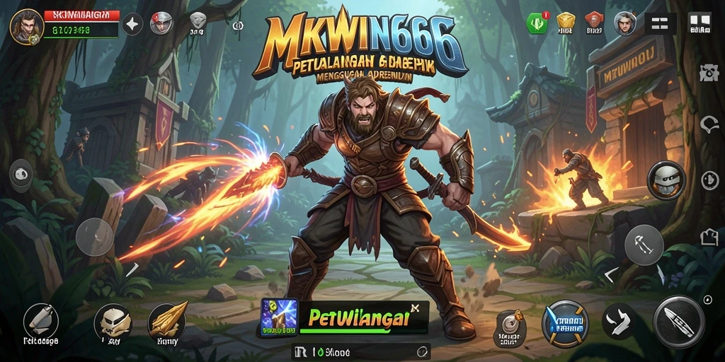 Tampilan antarmuka yang menarik dan intuitif dari MKWIN666.