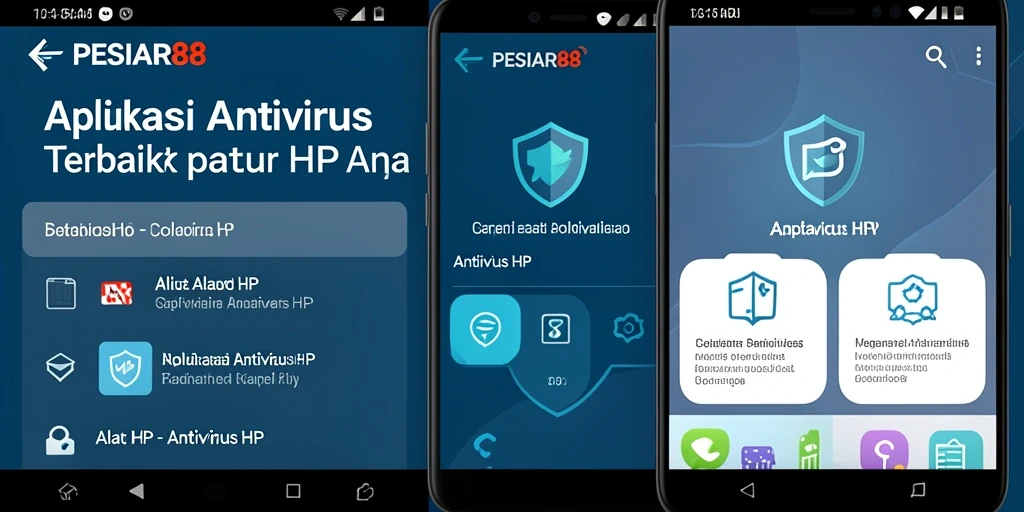 Antarmuka PESIAR88 yang ramah pengguna dan efisien.