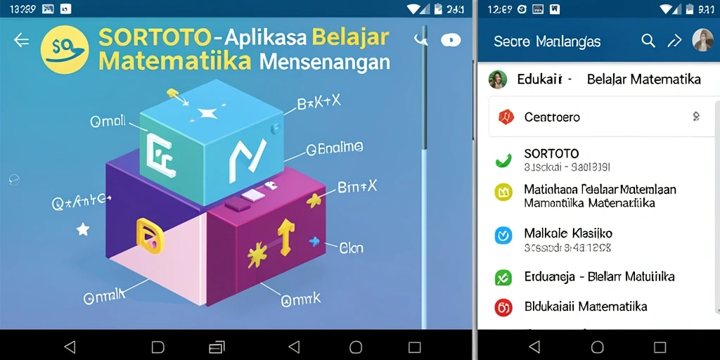 Tampilan antarmuka SORTOTO yang interaktif dan menarik.