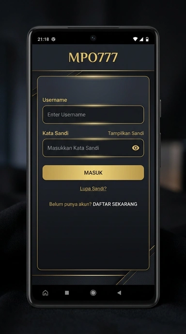 Login Akun mpo777 untuk Pengguna Android di Indonesia
